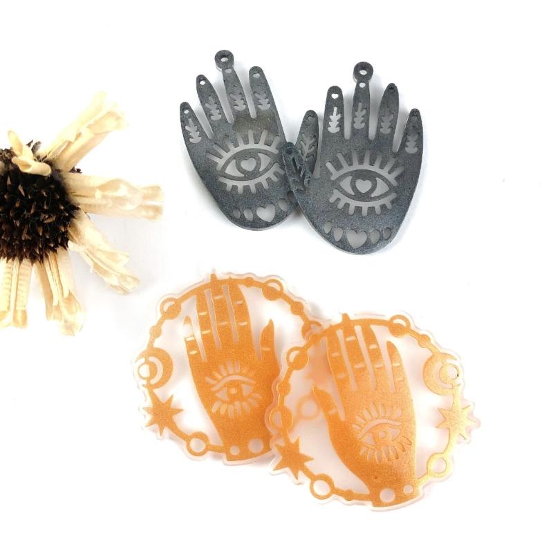 28 Peças Vários Estilos Brincos de Geometria Moldes de Silicone Adequados para Artesanato Diy com Epóxi Ornamento Pingente Fabricação de Chaveiros