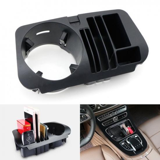 

Exact Fit Cup Holder Fit Organizer Tray Box For Mercedes W205 C, X205 GLC W213 E