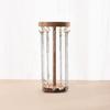 Bracelet Hanging Stand Jewelry Display Rack Wood Texture Bracelet Holder for Displaying Necklaces Earrings and Bracelets