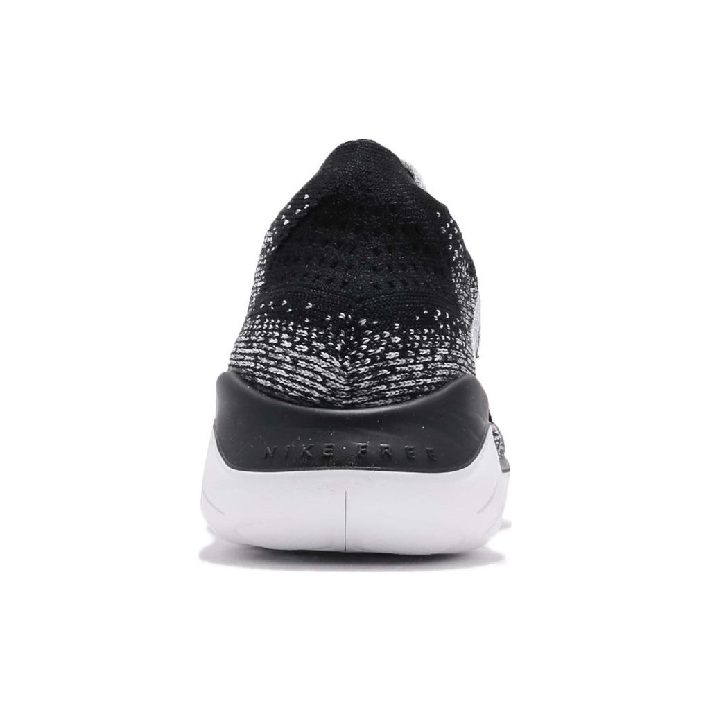 New Nike Free Rn Flyknit 2018 Oreo Women's 942839-101