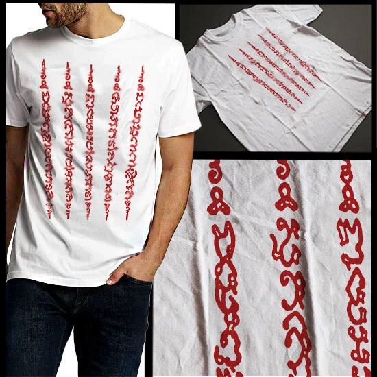 

Muay Thai Yak Sant Script T-Shirt Thai Boxing Fighter Martial Arts Cotton Tee S