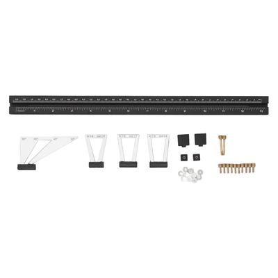 Dovetail Marking Gauge Set Aluminum Alloy 1:4 1:5 1:6 1:7 1:8 1:9 Moveable Dovetail Scribing Gauge