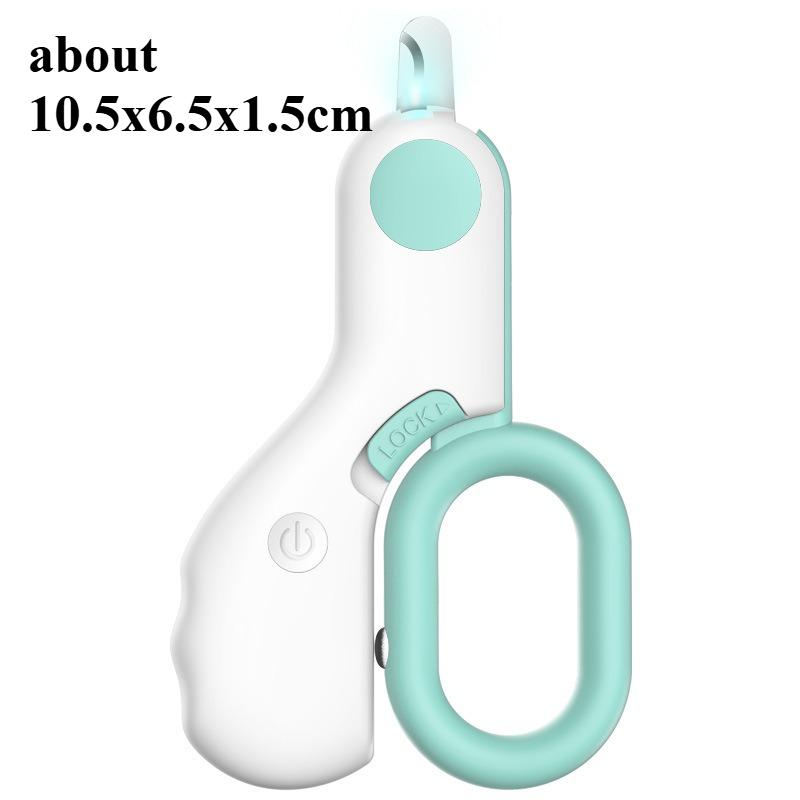 Pet Cat Dog Nail Clipper Cutter Hole with Nail File To Avoid Excessive Cutting Professional Grooming Tool