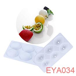 Fruit Shaped Silicone Mold Apple Pumpkin Candle Mold 3D Mousse Cake Mold Cake Decorating Candy Tool Kitchen Baking Supp