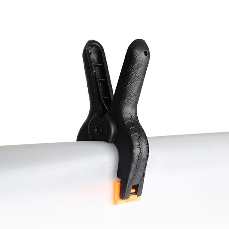 

10/20 шт. Пружинные зажимы, усиленные, пластиковые, для фона, холста, бумаги, хромакея, клипса для фотостудии, инструмент столяра 10pcs