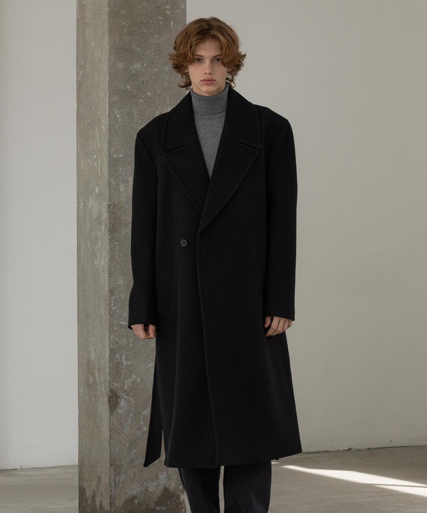 Decoroso Maël Robe Long Coat [Black]