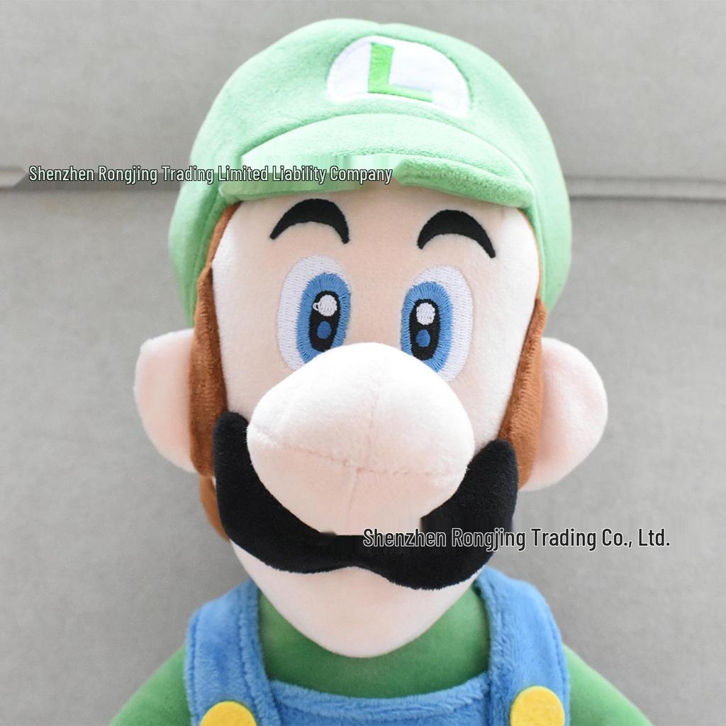 Super Mario 15-inch Plush Toy: Standing Mario, Luigi, Yoshi, Dragon