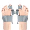 1pc Breathable Hallux Valgus Splint Orthopedic Toe Alignment Bunion Corrector Anti-slip Heel Strap for Left & Right Toe Separator