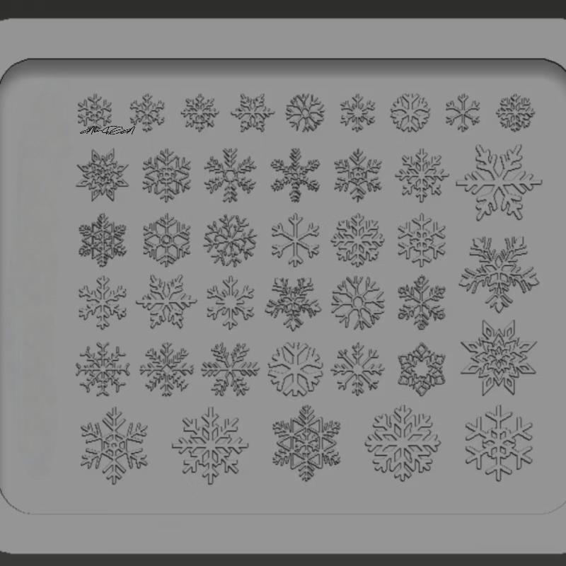 Retro Pattern 3D Silicone Nail Mold DIY Nail Art Decoration Weaving Sweaters Bows Flower Design Transparent Nail Template