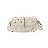Pearl Chain Texture Crossbody Bag for Women Love Texture One Shoulder Armpit Bags Versatile Shopping Switch Bags Trend