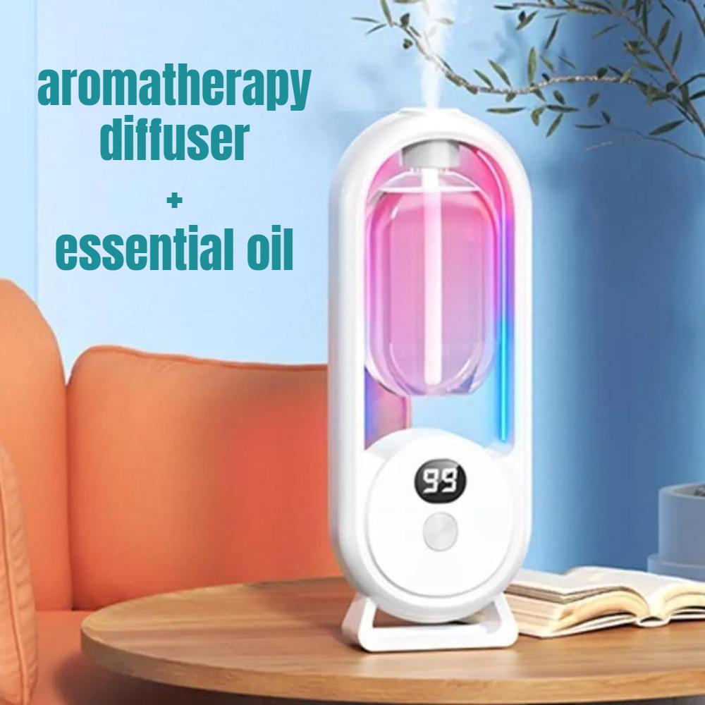 Automatic Fragrance Machine Long-lasting Scent Essential Oil Diffuser for Kitchen Car Bedroom Toilet Deodorization Air Freshener
