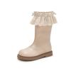 Children's Dream Sunny Day Girls Boots Spring and Autumn Princess Style Children's Martin Boots Boots Boots Black Girls Boots Autumn