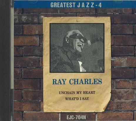 CD RAY CHARLES - Greatest Jazz 4 EJC704N ECHO Japan Jazz Used
