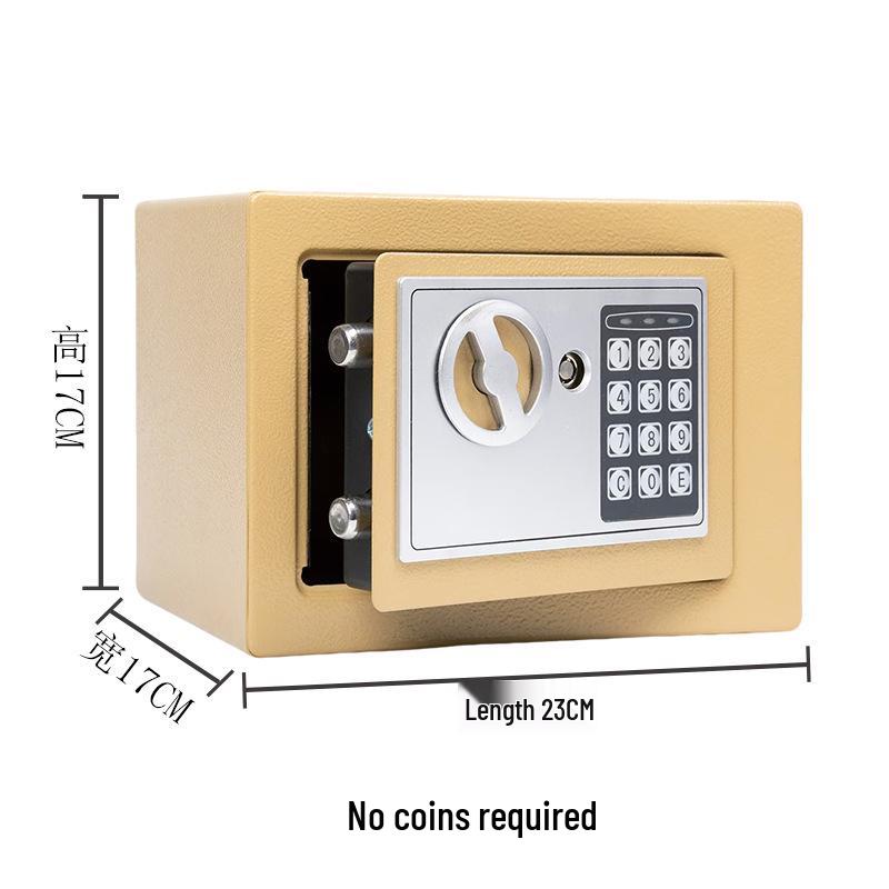 Secure All-Steel Electronic Password Safe for Home and Hotel
