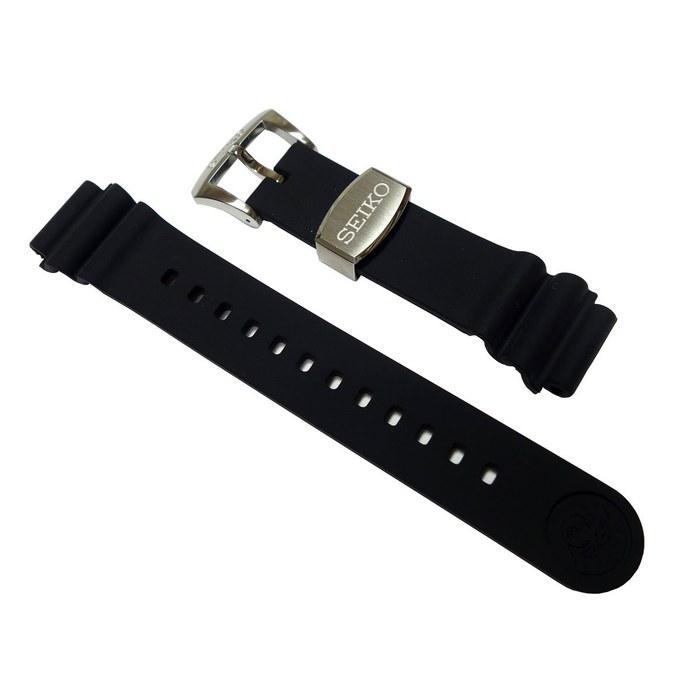 Seiko PROSPEX 20mm Silicone Rubber Strap R02C011J0 (Black)