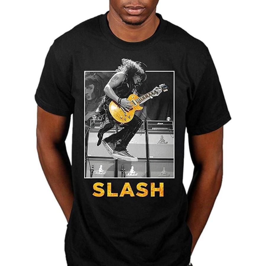 Slash Guitar Jump Mens T Shirt A Different Breed Use Your Illusion Civil War Tee Black XXXXXL разноцветный