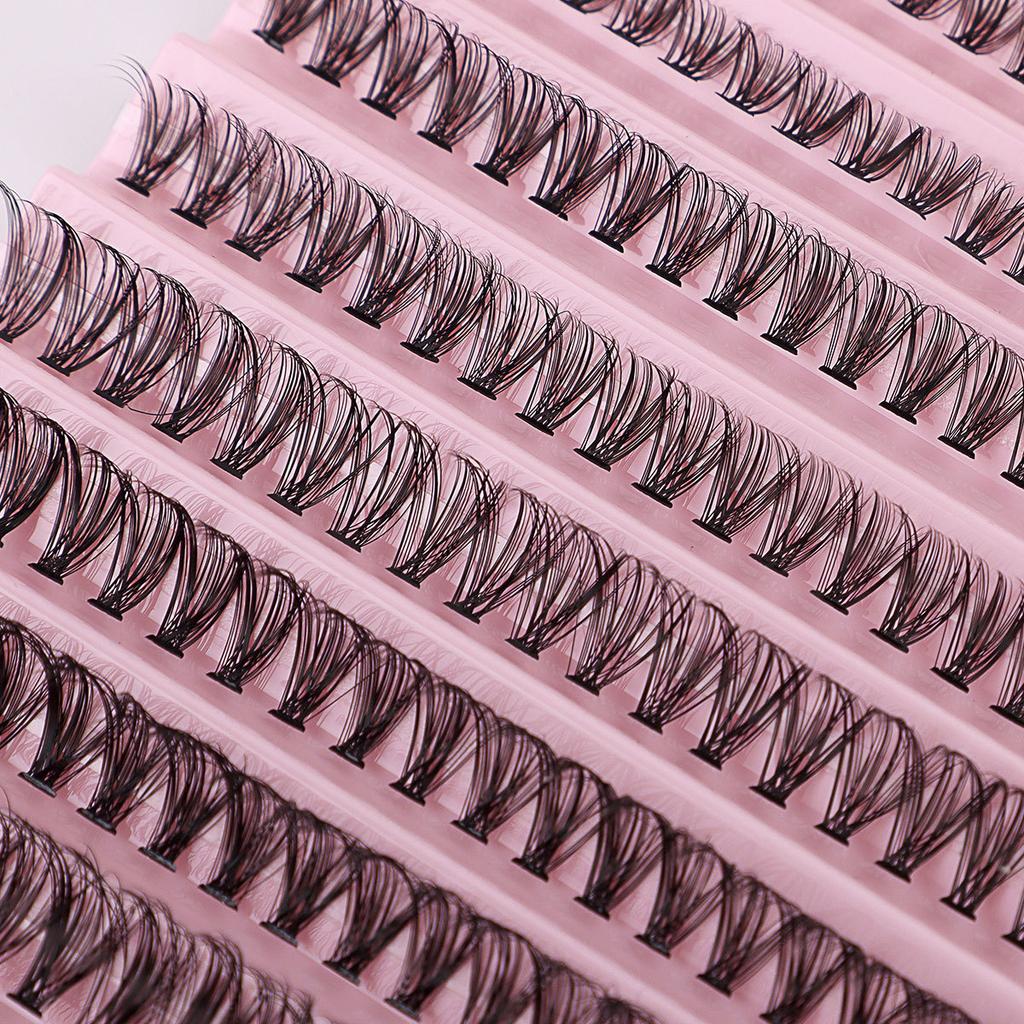 Diy Segmented Single Tuft Of Hair 120 Tufts Of False Eyelashes 8-16Mm Eyelashes Dense Curl