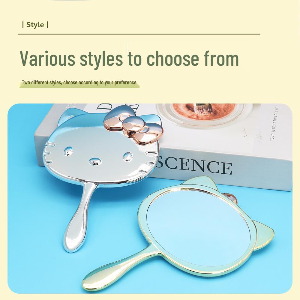 Kitty Cat Mini Handheld Makeup Vanity Mirror