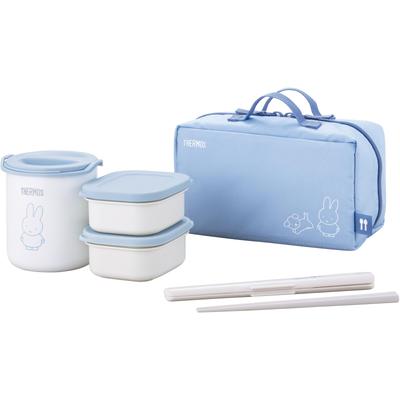 Lancheira Térmica Isolada Ash ASB, 250ml, Azul, Miffy, DBQ-257B