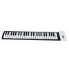 Portable Electronic Piano 49-Key Flexible   Keyboard with Speakers for Beginners