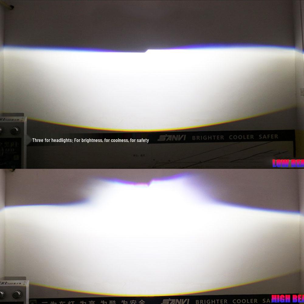 

SANVI Black Guardian 2.5 LED Bi-Beam Projector Headlight 35W 6000K High/Low Beam