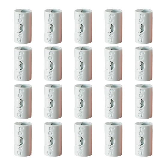 20Pcs Bed Sheet Grippers Duvet Cover Clips with Raised Edges Adjustable Easy To Use Hidden Bedding Sheet Holders