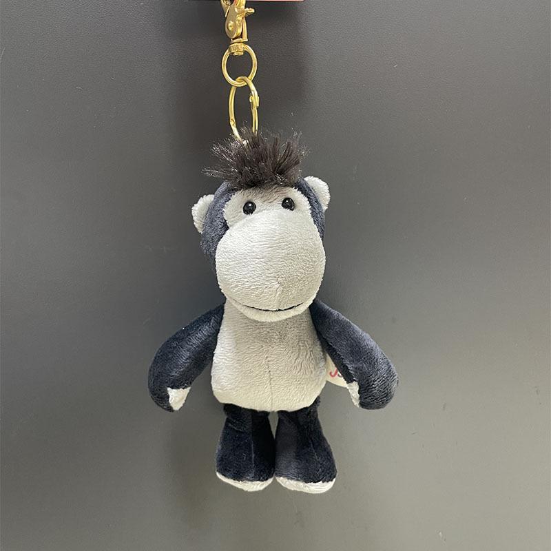 JSQTOYS Forest Animal Car Backpack Plush Keychain Pendant Gift