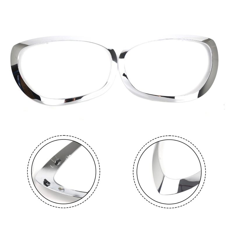 For Mini Countryman F60 F61 Car Headlight Bezel Ring Trim For Mini Cooper 17-23 51137388117 51137388118 Car Exterior Parts