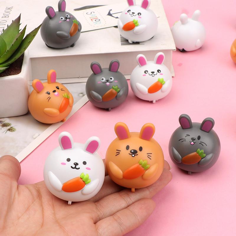 Carrot Rabbit Animal Toy Car With Rebound Mechanism For Toddlers And Gift Giving
