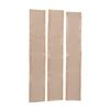 200Pcs Transparent Non Slip Hanger Strips Silicone 0.6x7cm Self Adhesive Hanger Grips Silicone Hanger Pads For Clothes