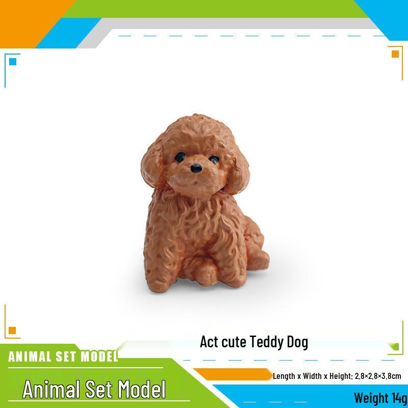 Cross-border Animal Cognitive Simulation Toy: Shiba Inu, Panda, Pig, White Rabbit, White Snake, Hamster Models