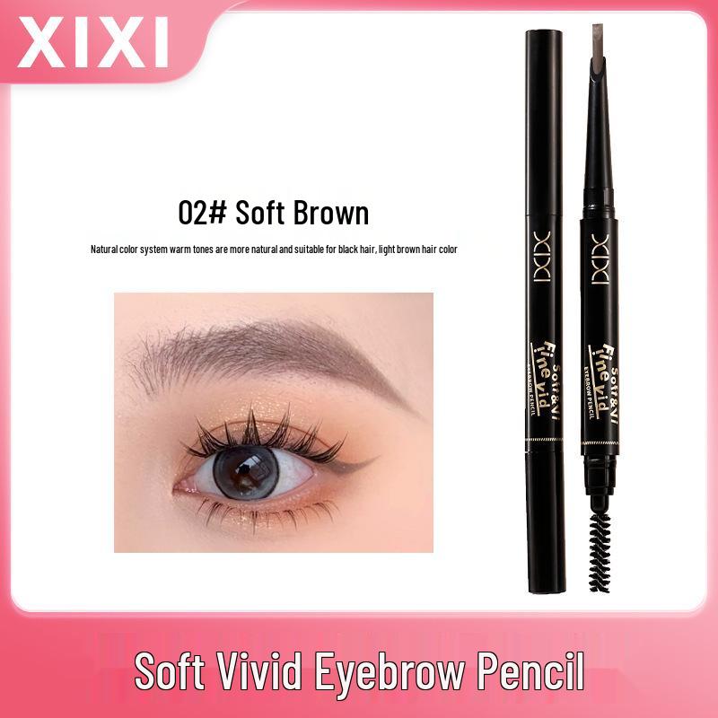

XiXi Soft Vivid Eyebrow Pencil: Smudge-Resistant, 3D Natural Strokes for a Bold Look.
