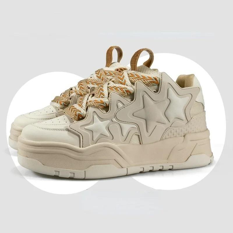 New 26 Retro Y2K Cream Star