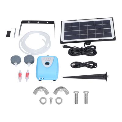 Solární kyslíkovač Kyslík ve vodě Nízkohlučné vzduchové čerpadlo Aerátor do jezírka AP008 3,5W 3,0?4,25 V