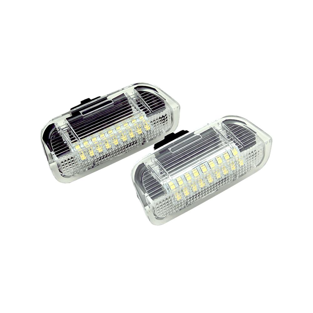 Fit For Porsche Cayenne 2011-2017 For VW Golf Plus 2005-2009 2x Led Rear Door Courtesy Lights Under Warning Lamps