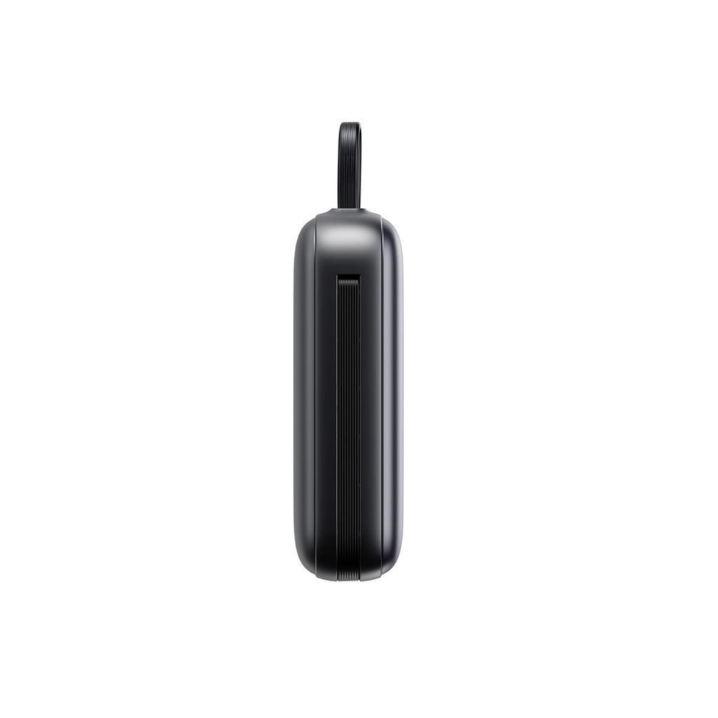 Powerbank 20000mAh 22.5W USB-C with Dual Cable - Black