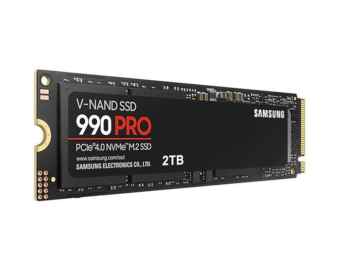 Samsung 990 PRO 2TB M.2 2280 PCIe 4.0 x4 NVMe SSD (7450/6900 MB/s)
