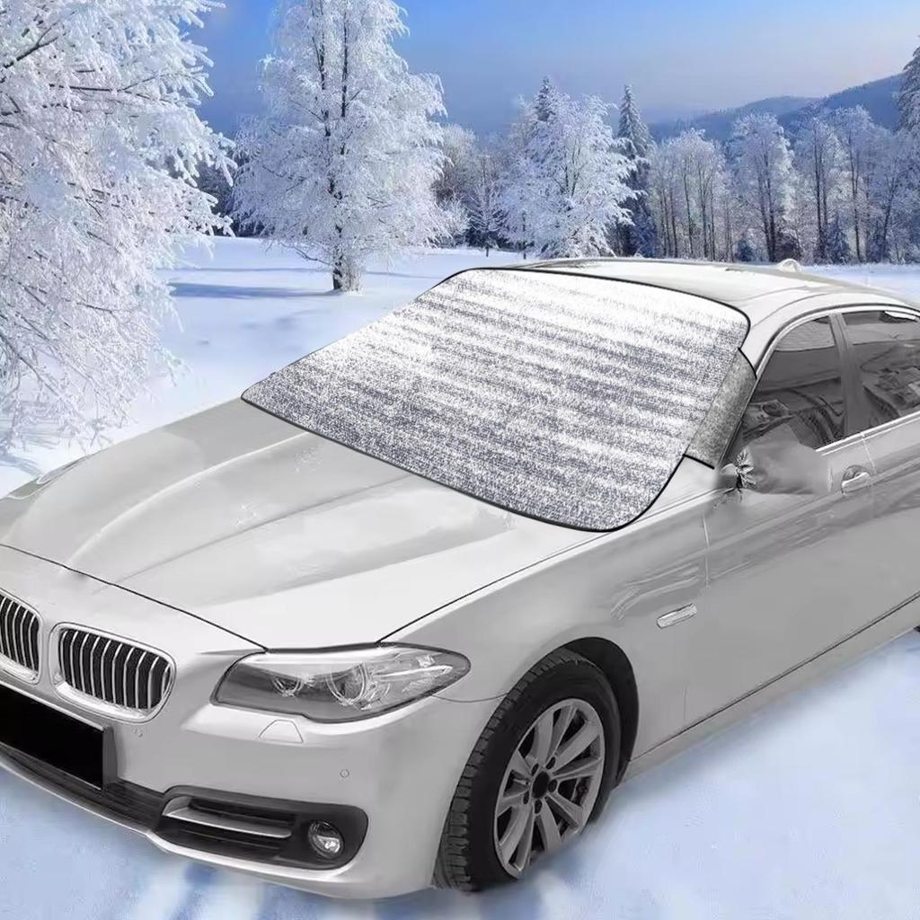 150x70cm Car Snow Cover Winter Windshield Sunshade Outdoor Waterproof Anti Ice Frost Auto Protector Automobiles Exterior Cover