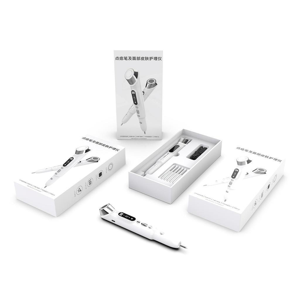 Ice Compress Mole Pen Upgraded Skin Beauty Pen Multi-functional Beauty Pen Xiaobai Cleansing Pen Hot and Cold Household Beauty Instrument
