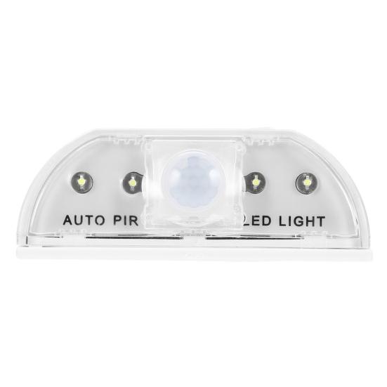 4LED PIR Infrared Motion Sensor Detection Door Home Practical Keyhole Light Lamp