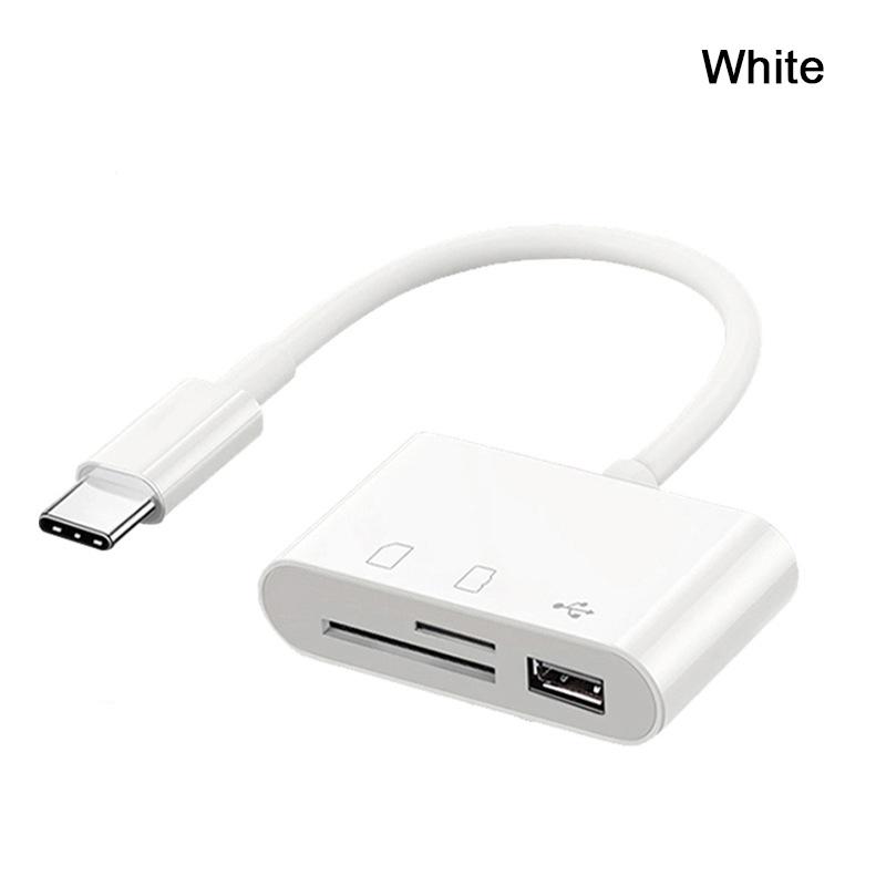 Type-C Micro Adapter Tf Cf Sd Memory Card Reader Writer Compact Flash Usb-C For Xiaomi Huawei Macbook Windows Usb Type C Adapter