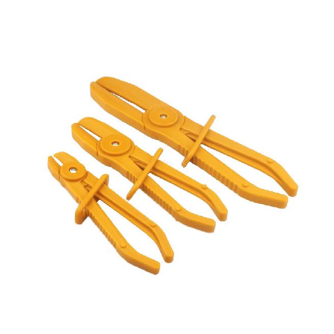 3PCS/Set Car Hose Clamps Pliers Kit Flexible Tube Clamp Sealing Brake Fuel Line Cut Off Clamp Auto Oil Pipe Repair Fix Tools Set