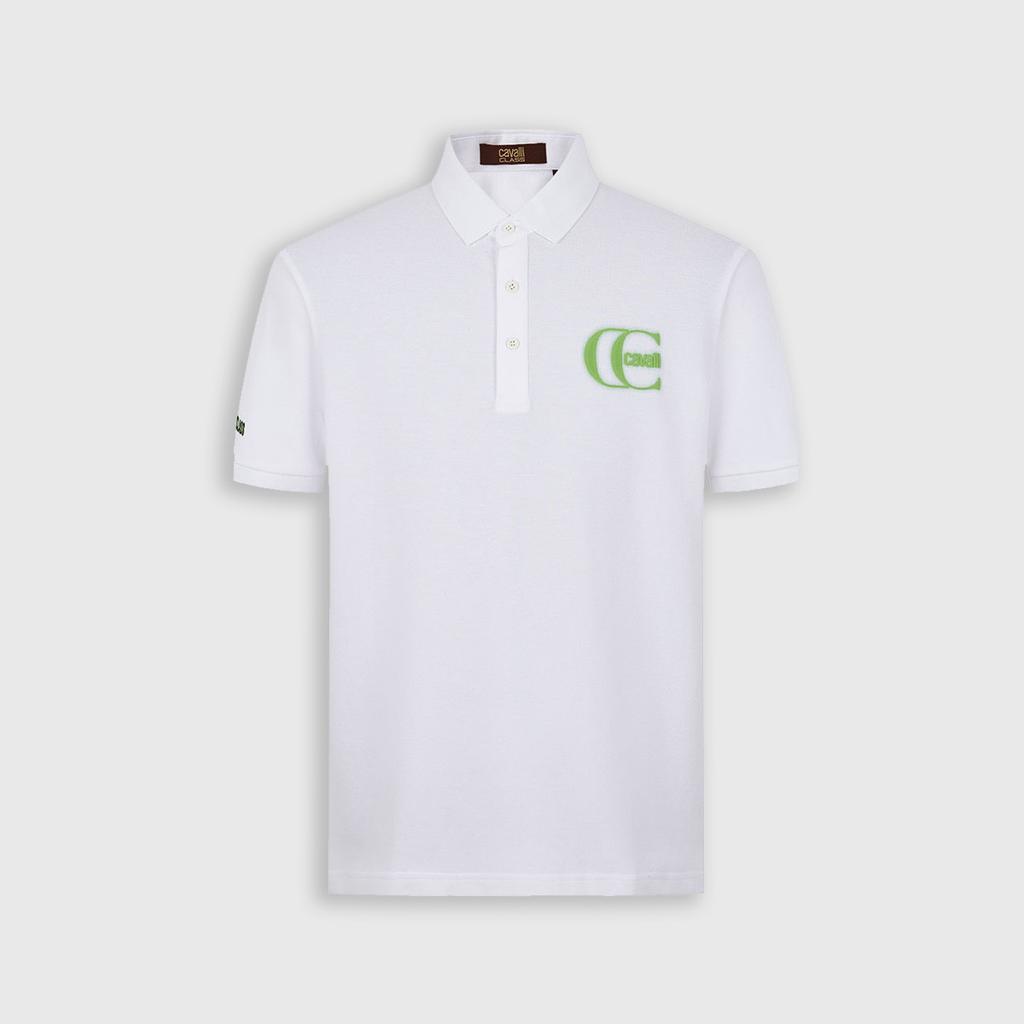[Letter Printing] Spring/Summer Personalized Versatile Cotton Loose Edition Short Sleeved Men's Polo Shirt