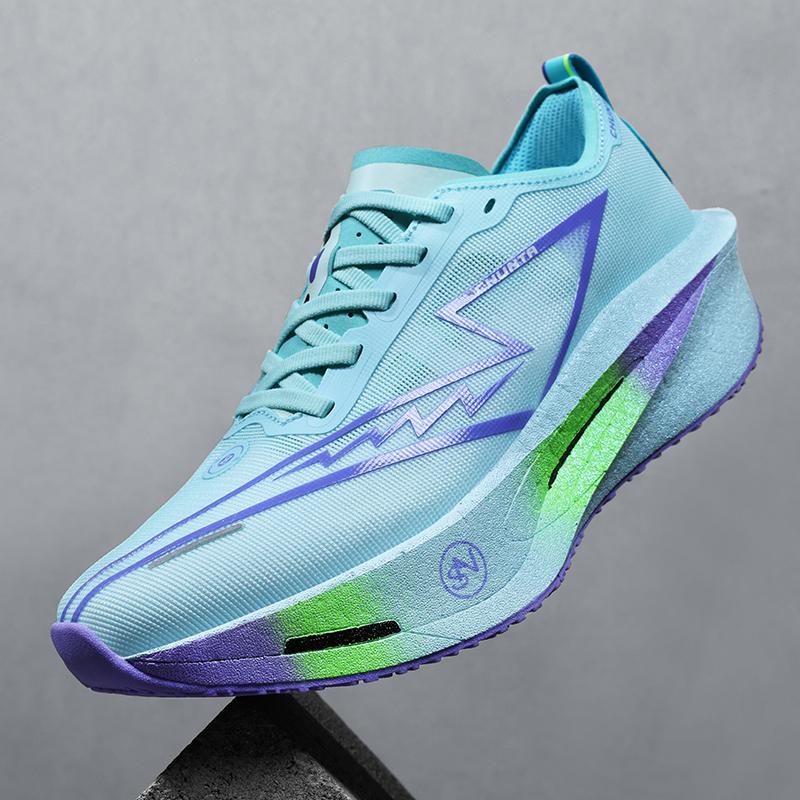 Speciality Carbon Plate Sports Running Shoes Marathon Air Cushion Men Breathable Lightweight Women Comfortable Nonskid Sneakers