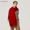 MARJA KURKI Warm Wool Cashmere Scarf - Imperial Whisper Red
