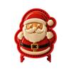 Timbri per Impasto Pressati a Mano per le Feste Stampo per Mini Torta di Natale, Stampa 3D in Rilievo Accessori Facili per la Cottura Stampo a Pressione Riutilizzabile Fai-da-te per Feste Regali da Cucina