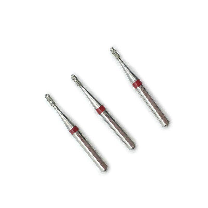 10pcs Dental Diamond Burs Diamond FG High Speed Burs for Polishing Smoothing Dental Burs 1.6mm CD-51F