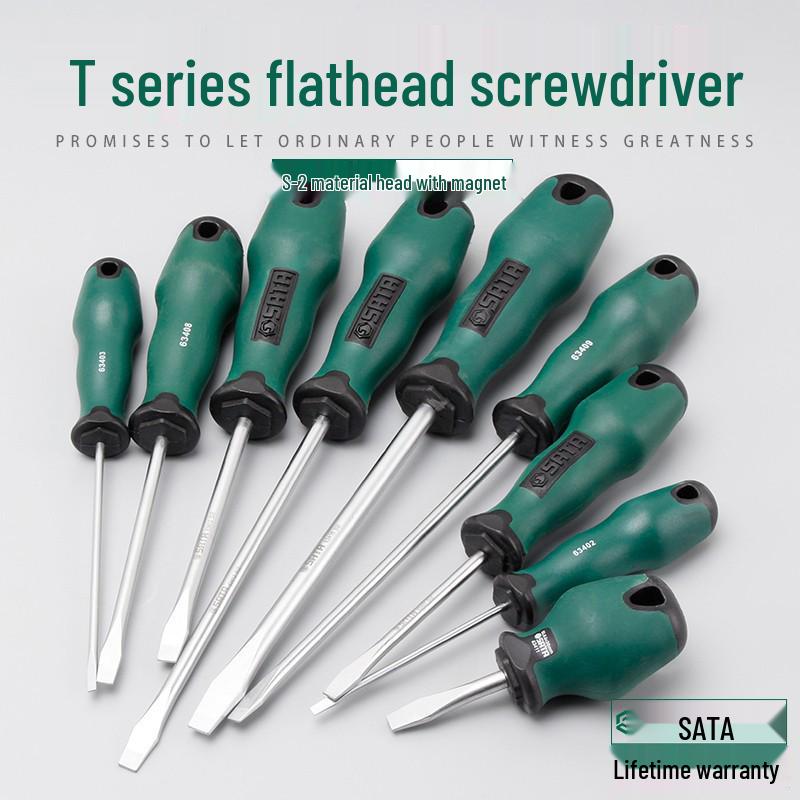 Sata T-Series Flathead Screwdriver (63402-63417) Tool
