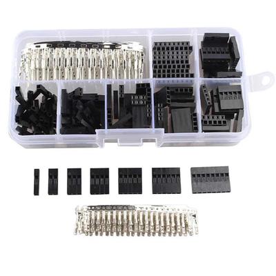 310 buc/set 2,54 mm Male+Female Cablu Jumper Dupont Cablu 1/2/3/4/5/6/8 Pini Conector Header Carcasă Kit Electronic DIY 310 buc