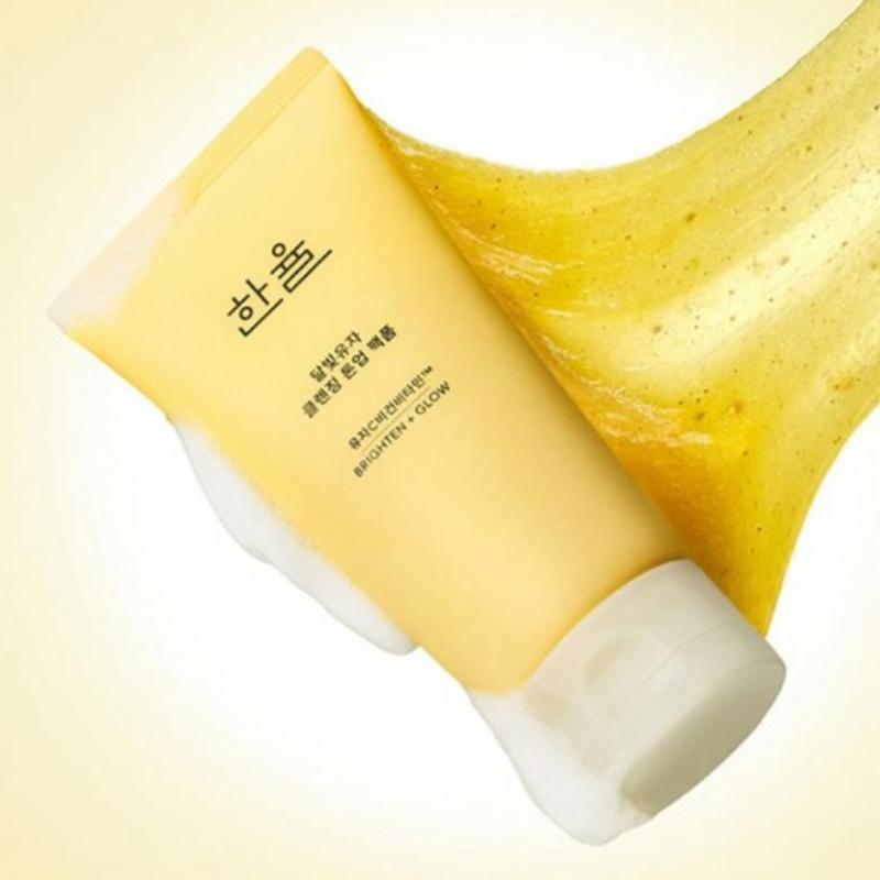 Hanyul Yuja Cleansing Tone Up Pack Foam 120ml